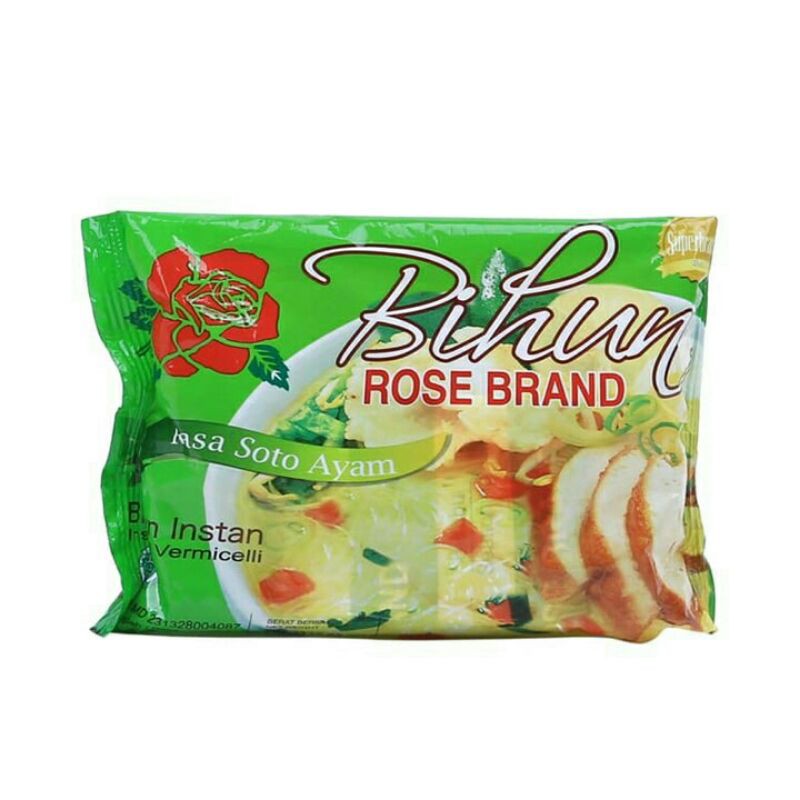 

Rose Brand Soto Ayam 55gr - Bihun Instan
