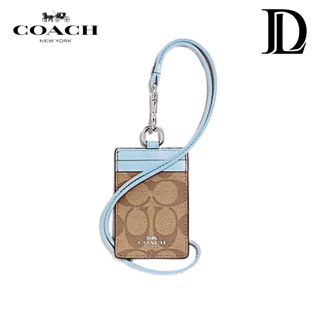 

COACH LANYARD CARD HOLDER