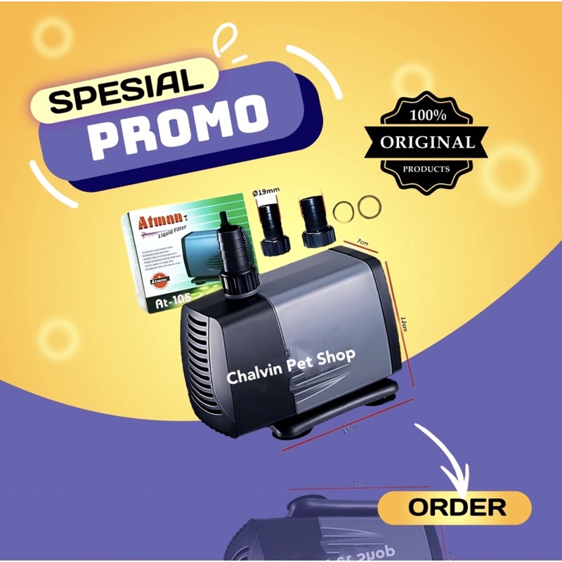 Atman AT-105 Pompa Celup