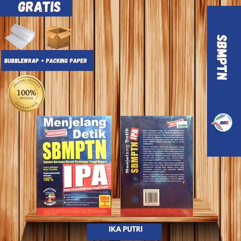 BUKU MENJELANG DETIK SBMPTN IPA