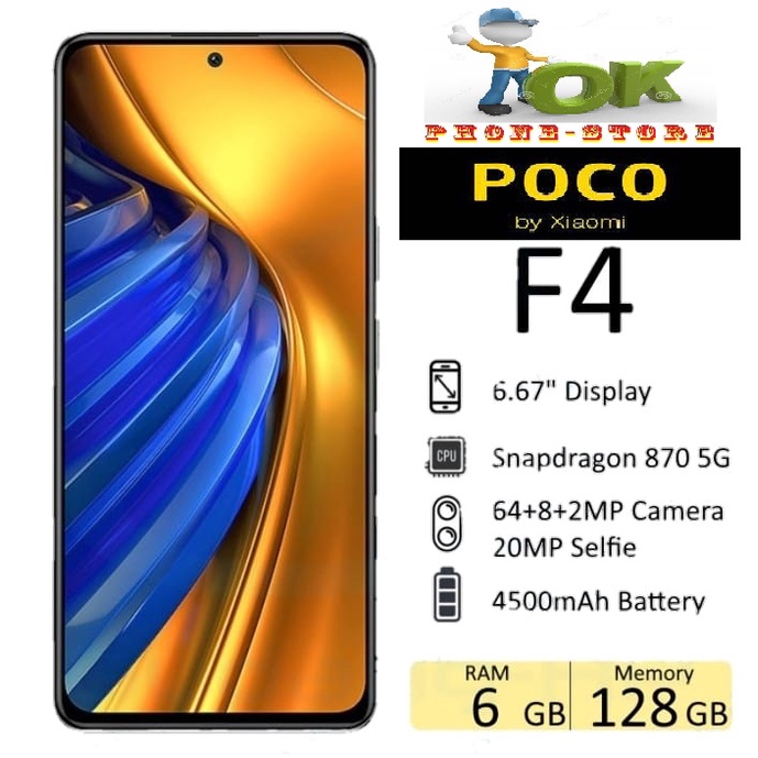 XIAOMI POCO F4 GT 5G & F3 6/128 8/256 GB GARANSI RESMI XIAOMI-2