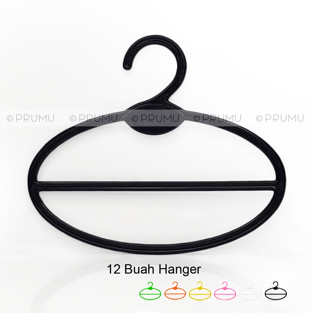 Grosir Hanger Oval Jilbab - Gantungan Jilbab Oval Plastik - Hanger Jilbab Oval - Hanger Kerudung