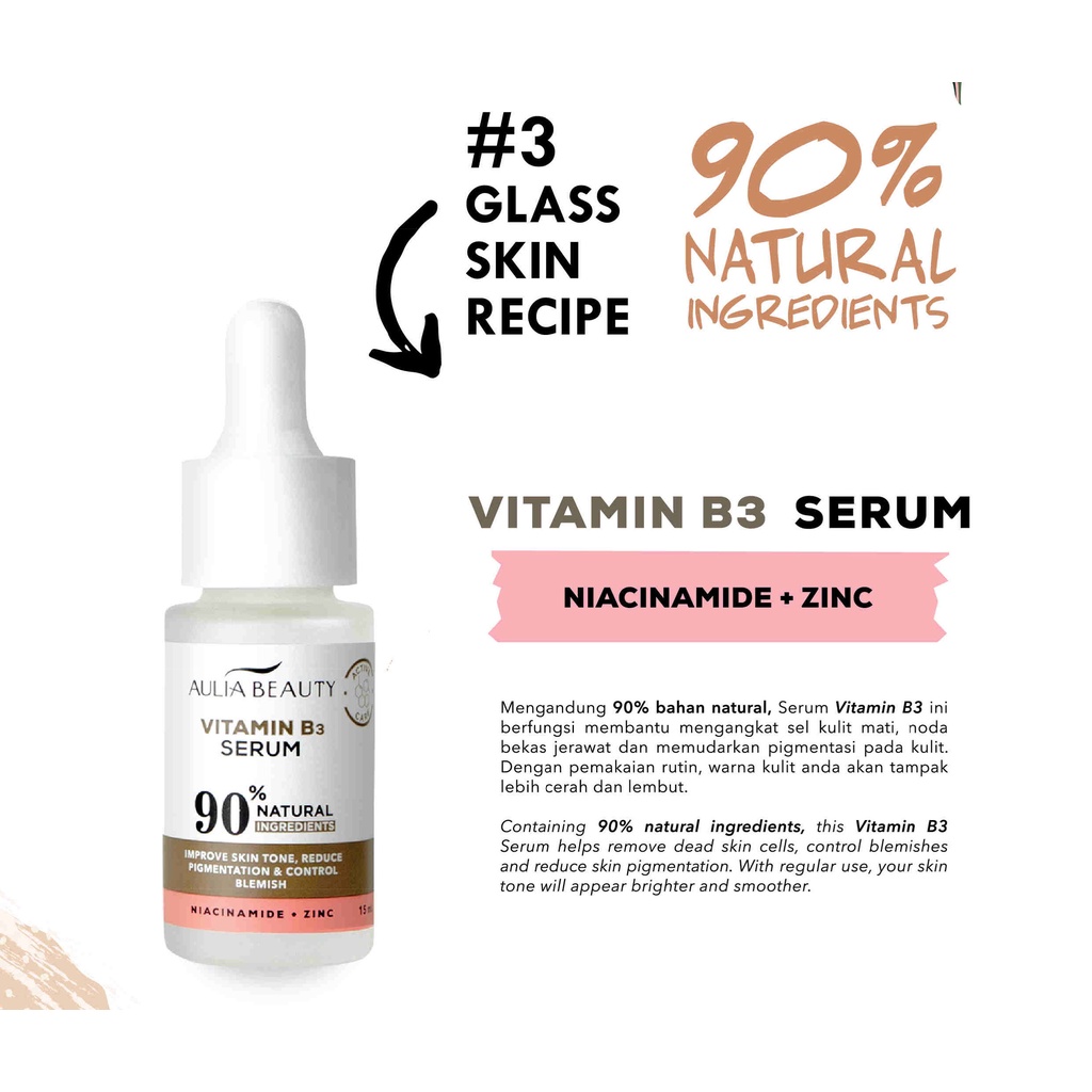 AULIA Beauty Face Serum with 90℅ Natural Ingredients