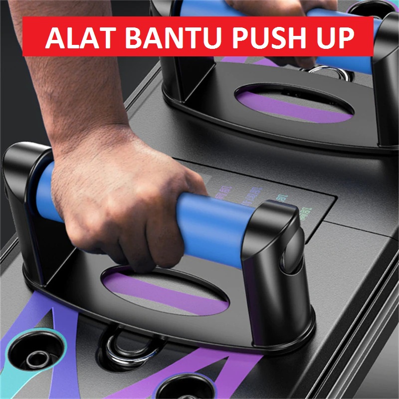 Alat Bantu Push-up Training Board Portable / Push Up handle / Fitness / Alat Push Up