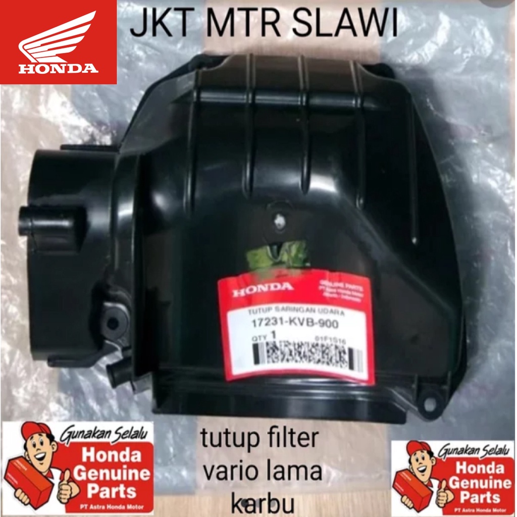 Tutup filter vario cw vario techno 110 lama vario karbu ori honda ahm