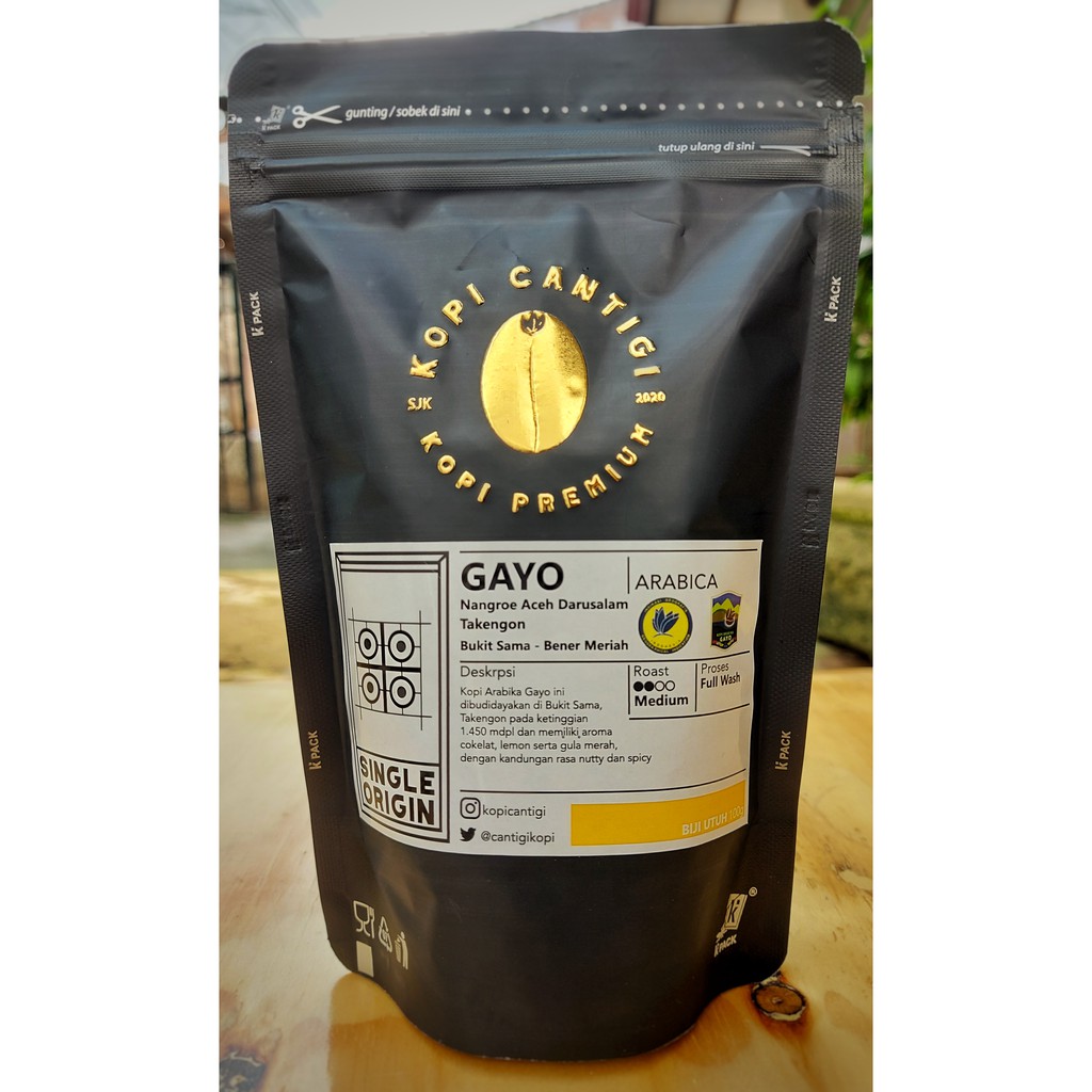 

Kopi Cantigi, Arabika Gayo Takengon 200 gram