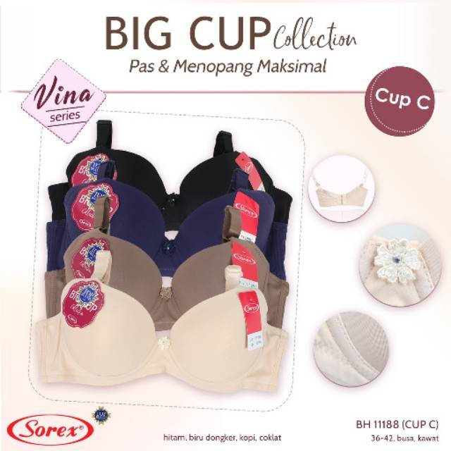 Bra Bh Sorex Big Cup Besar  11188 cup C