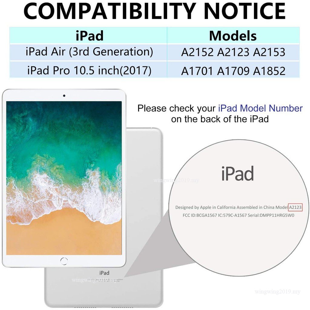 2020 Casing Silikon ipad 9th 8th 7th 10.2 &quot;2019 sleep wake air 3 9.7 pro 10.5 air 2 air1 2017 5 gen 2018 6th