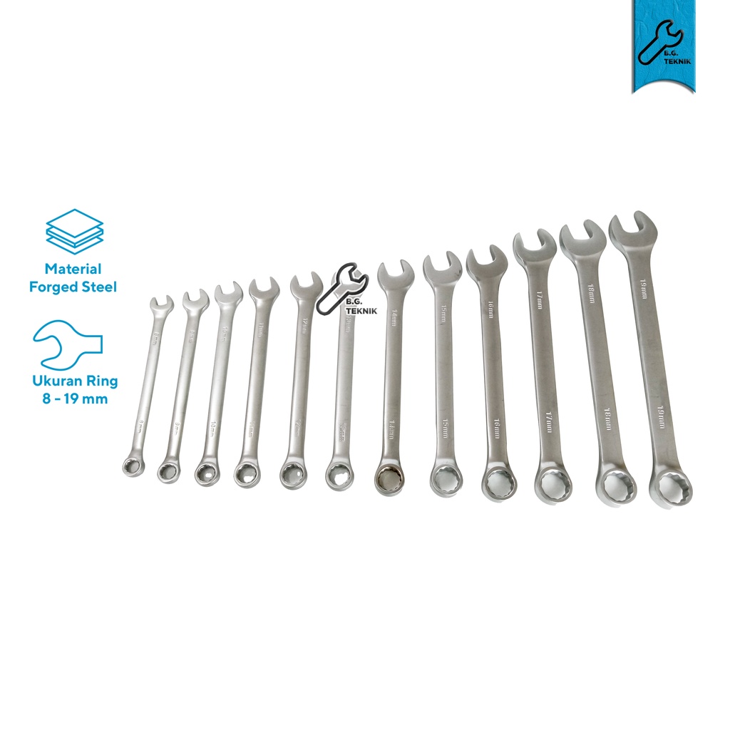 Kunci Ring Pas 8-19 mm / Combination Wrench [IMPACT/FIVE STAR]