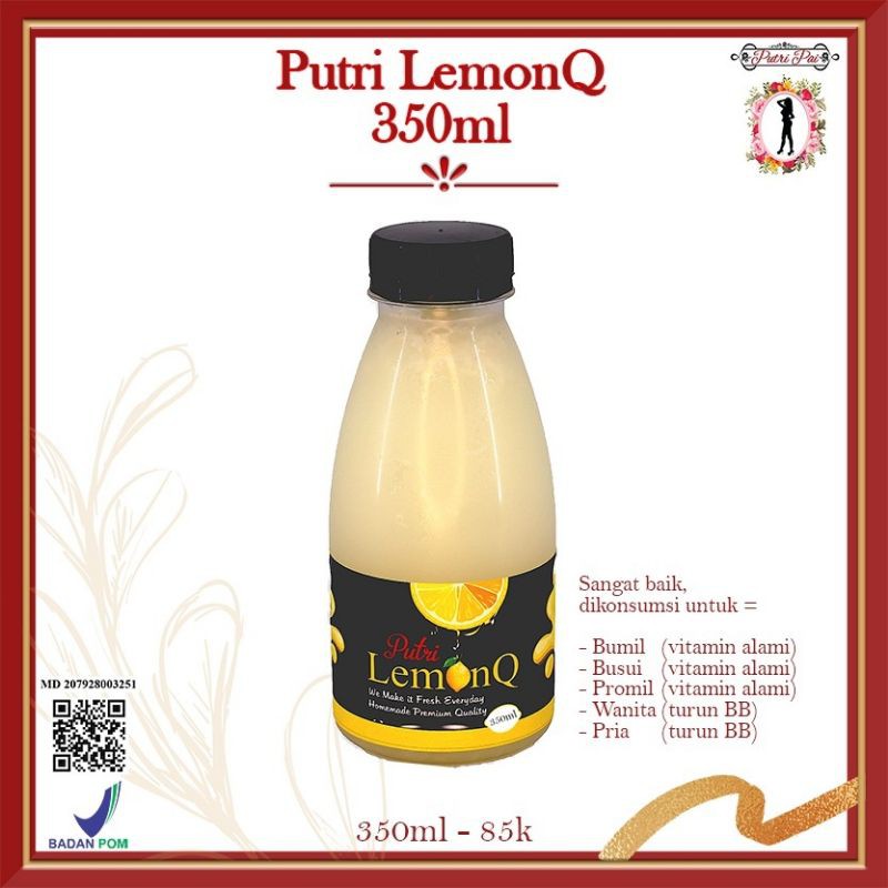 

Putri LemonQ by Putri Pai isi 350ml