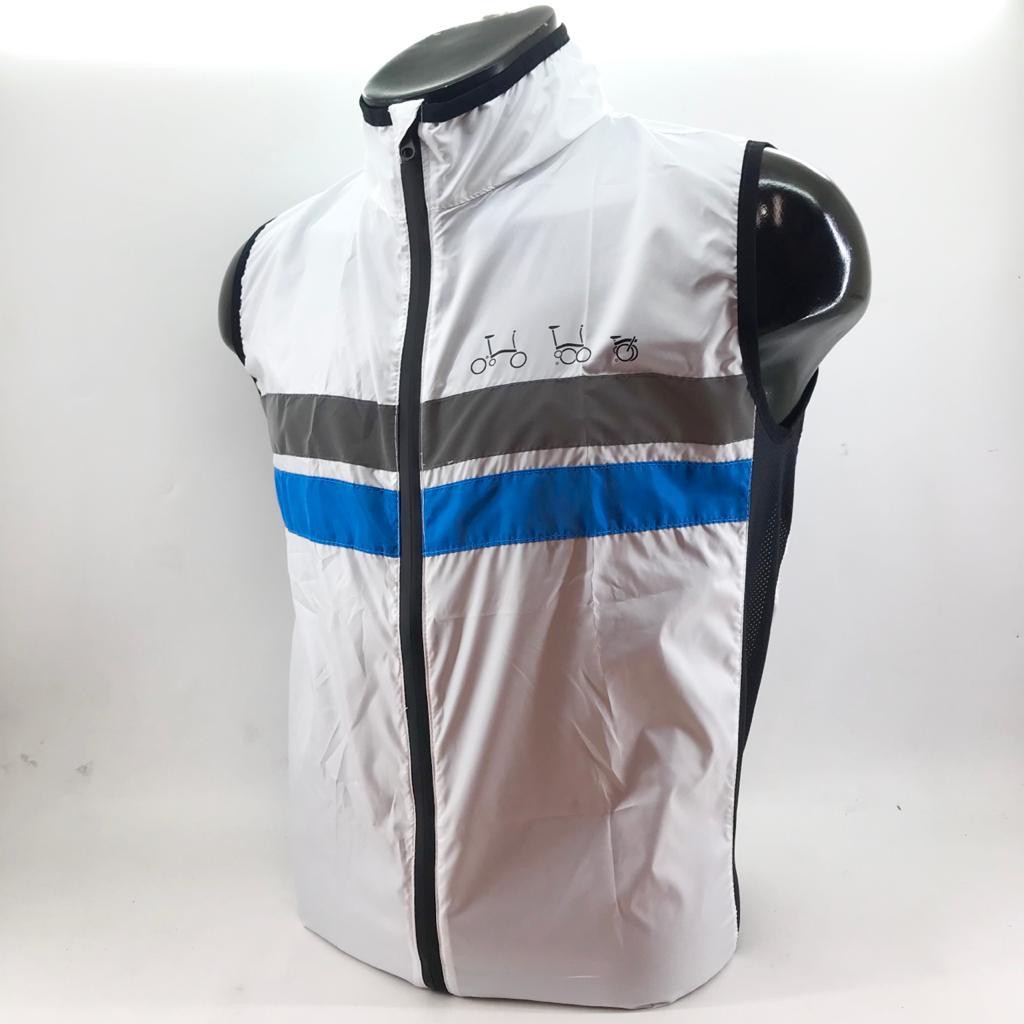 Rompi Bersepeda Pria Wanita Jaket Gowes Windbreaker Vest Gilet Jacket