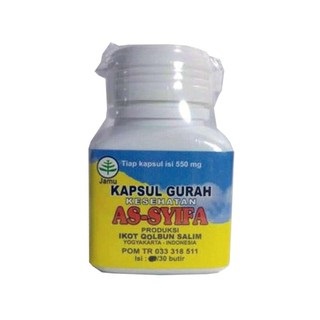 Obat Gurah Dahak Gurah Kapsul Herbal Kapsul Gurah As Syifa Isi 30 Kapsul Herbal Gurah Suplemen