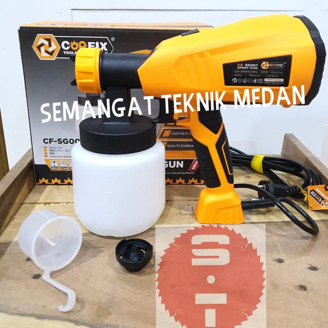 CF-SG001 SPRAY GUN LISTRIK SEMPROTAN ANGIN CAT HEAVY DUTY COOFIX SG001