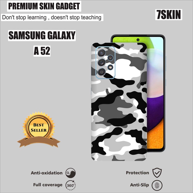 SKIN HANDPHONE  SAMSUNG A52 CAMO