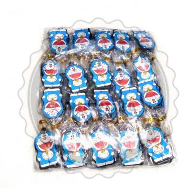 souvenir pernikahan gantungan doraemon isi 100 pcs harga murah dan gratis kartu ucapan