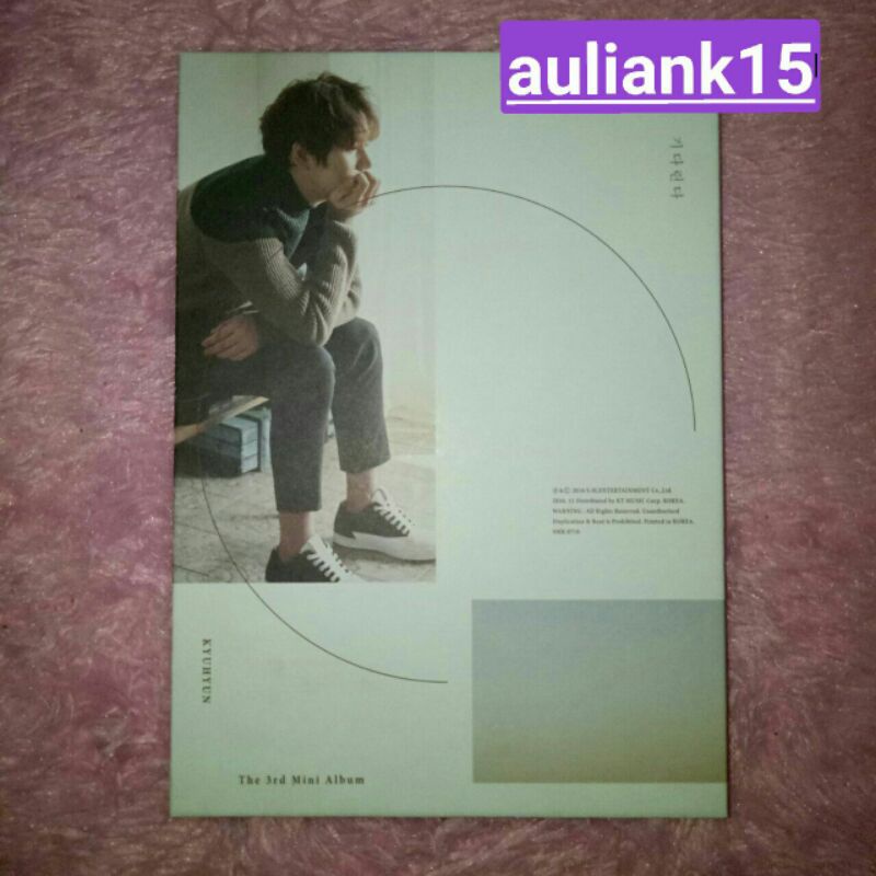 ALBUM KYUHYUN - WAITING STILL (SUPER JUNIOR)