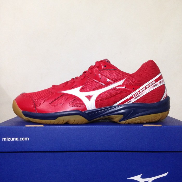 Sepatu Volley Mizuno Cyclone Speed Mars Red Original