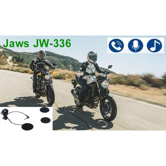 Handsfree Headset Helm Jaws JW-336 Headphone Helmet