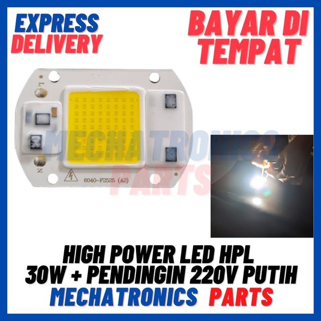 [DSP-9360] HIGH POWER LED HPL 30WATT + PENDINGIN 220V PUTIH