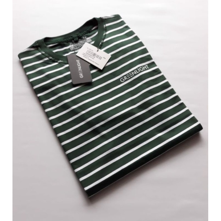 (COD) KAOS GREENLIGHT SURFING PREMIUM PRIA BIG SIZE WARNA HIJAU TUA