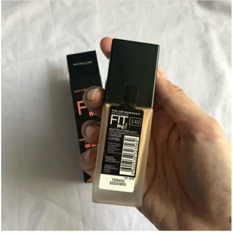 Maybelline Fit Me Foundation / Fit Me Matte + Poreless Normal To Oily