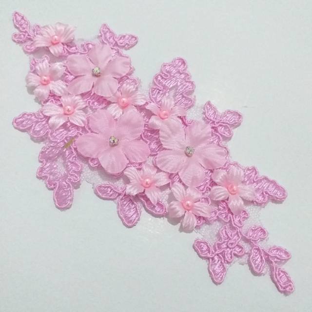 Headpiece baby pink / aksesoris hijab / bros kepala