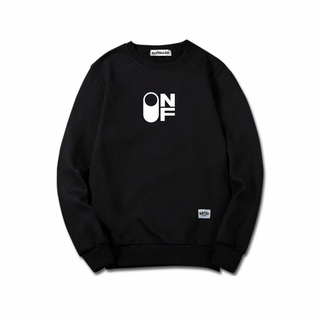 COD Crewneck Pria/Wanita ON OFF Premium Motif NTSU 7117