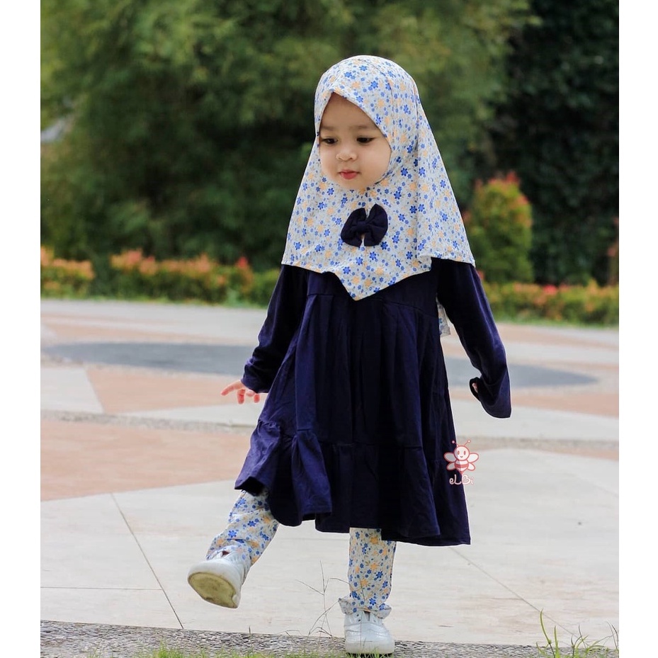 Nayla Set Kids Setelan Baju Muslim Anak Fashion Terlaris / Setelan Baju Muslim Anak