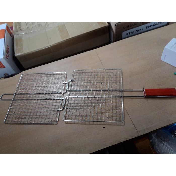 Alat Bakar Pemanggang Daging KITCHEN HOUSE TG-0195K Panggangan Stainless