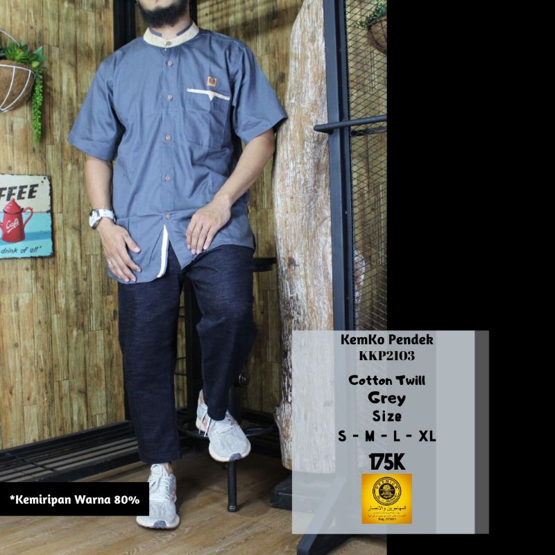 Baju Koko Kemeja Koko Slim Fit