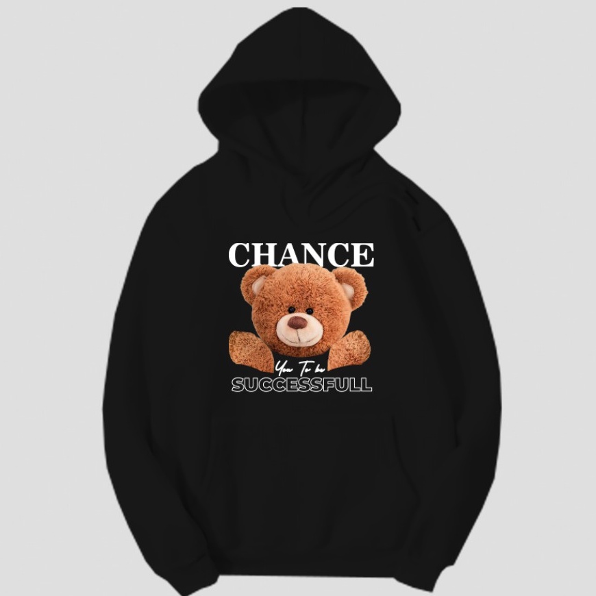 MVP - Chance Bear Hoodie - Hoodie Beruang Unisex