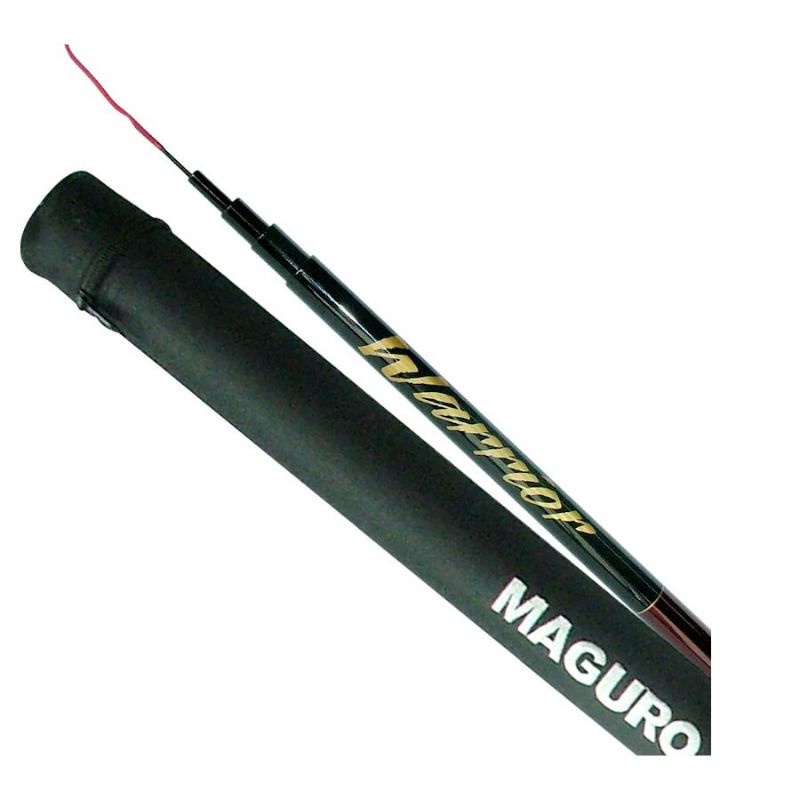 Joran Tegek Maguro Warrior | Carbon Pole Rod | Tegek Kaku | Negek Barongan | Pilih ukuran