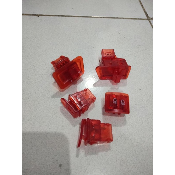 Saklar transparan beat karbu kharisma Supra 125 old.