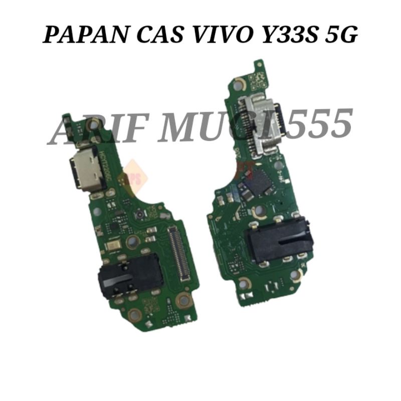 BOARD PAPAN CAS KONEKTOR CONECTOR CHARGER VIVO Y33S 5G PLUG IN MIC ORIGINAL