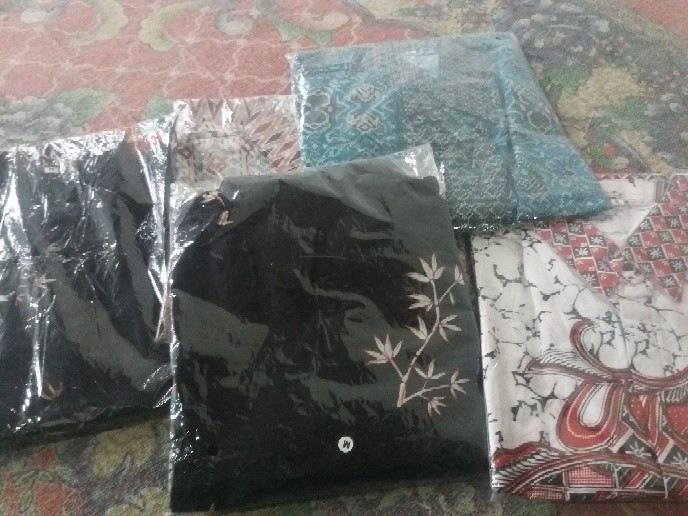 Maura Couple - Sania Ruffle Batik Couple Jumbo Ori Ndoro Jowi Dnt Garansi Termurah