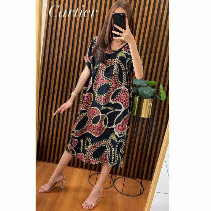 CE homewear Daster Selutut ( Cartier Dress ) Daster busui / Daster bumil