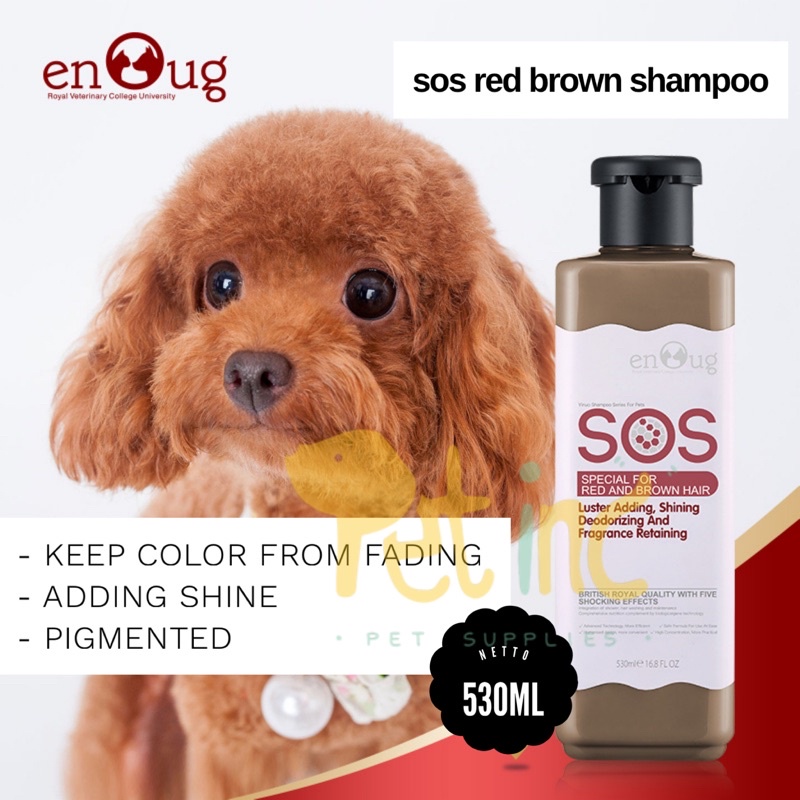 SOS special RED BROWN shampoo 530ml