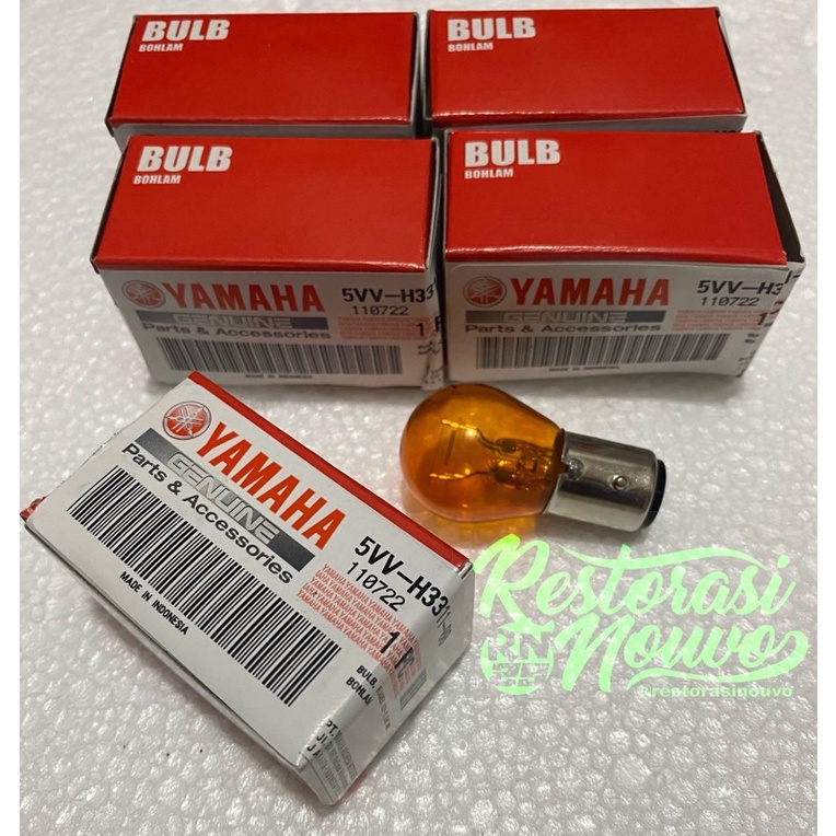 Bohlam sen mio sporty original yamaha bohlam besar lampu sen mio sproty bohlam sein lampu sign