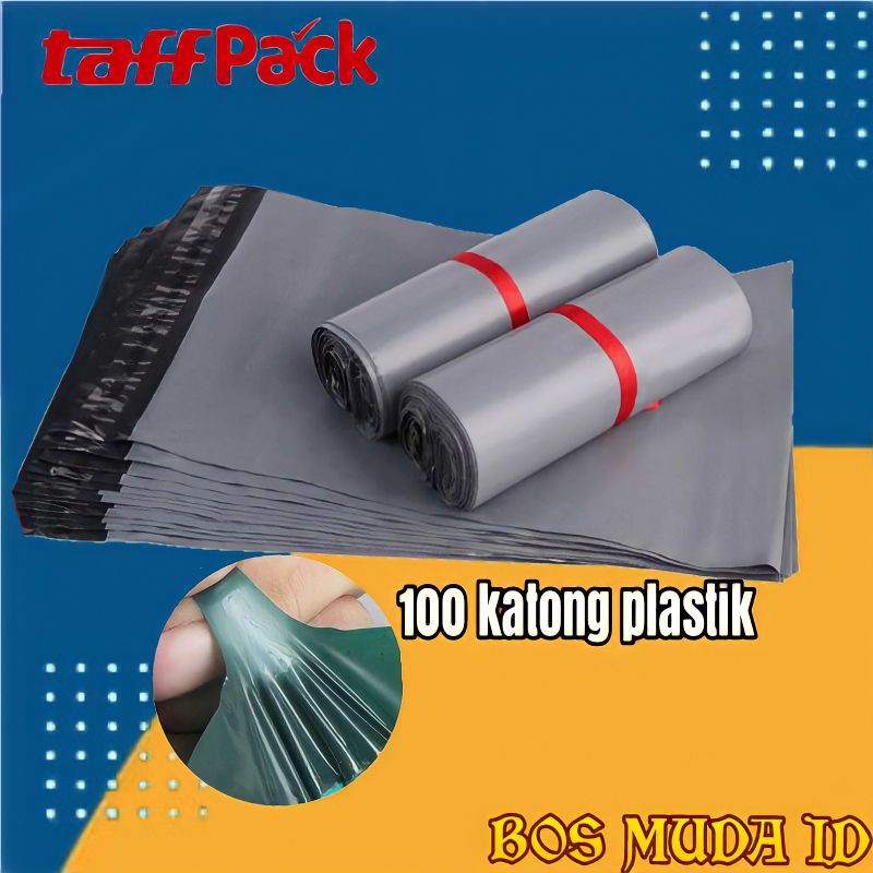 

Plastik polymailer packingan olshop isi 100 kantong