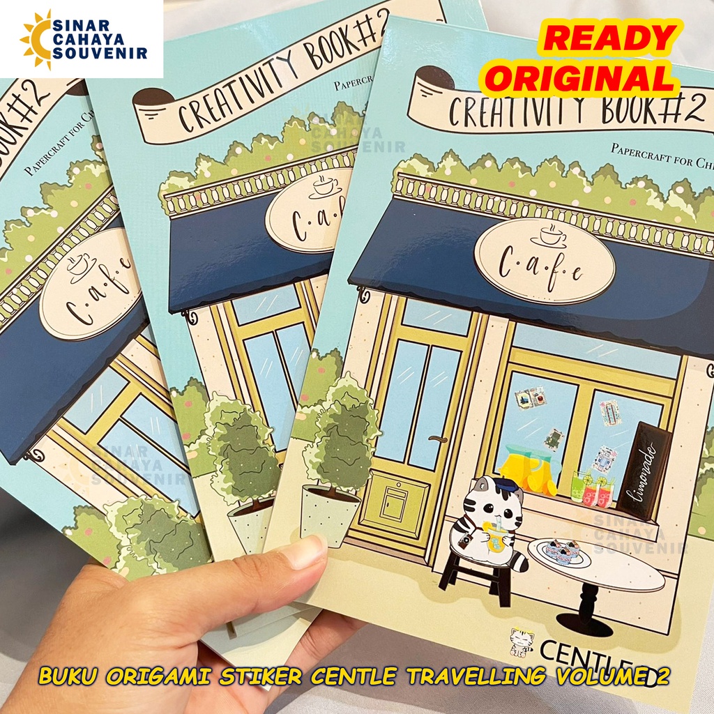 

Buku Origami Centle Traveling Vol 2 | Papercraft Book | Buku Bergambar Lucu Unik Imut
