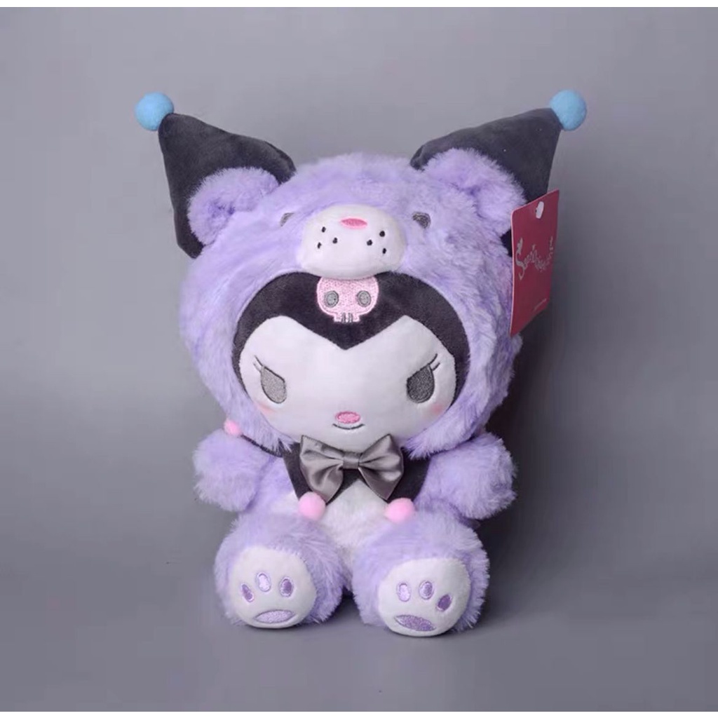 BONEKA KUROMI MELODY HELLO KITTY CINNAMOROLL POMPOMPURIN PURIN KOSTUM TIGER HARIMAU IMPOR