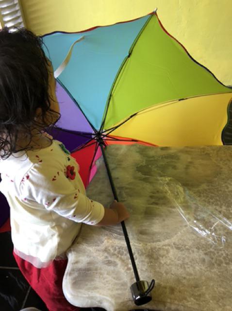 Payung Lipat Pelangi Rainbow 8 Jari Magic Umbrella Grade A | Free Bubble Wrap