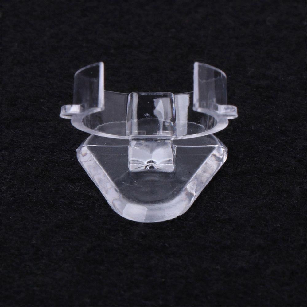 [Elegan] 5pcs Tempat Cincin Perlengkapan Perhiasan Plastik Bening Transparan