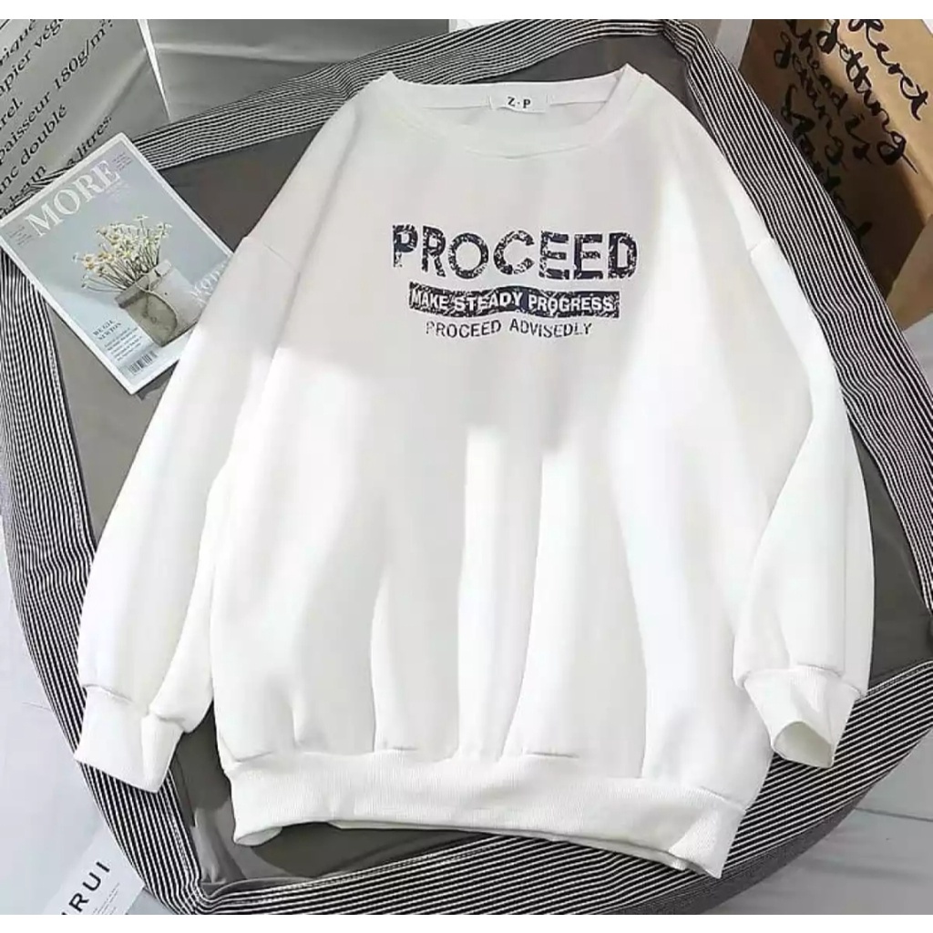 Sweater Proceed (LD 110, P 60) - OVERSIZE SWEATER WANITA