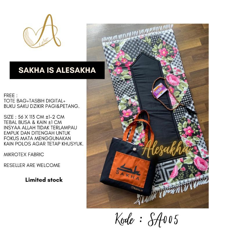 Sajadah Alesakha / prayer mat / sajadah empuk