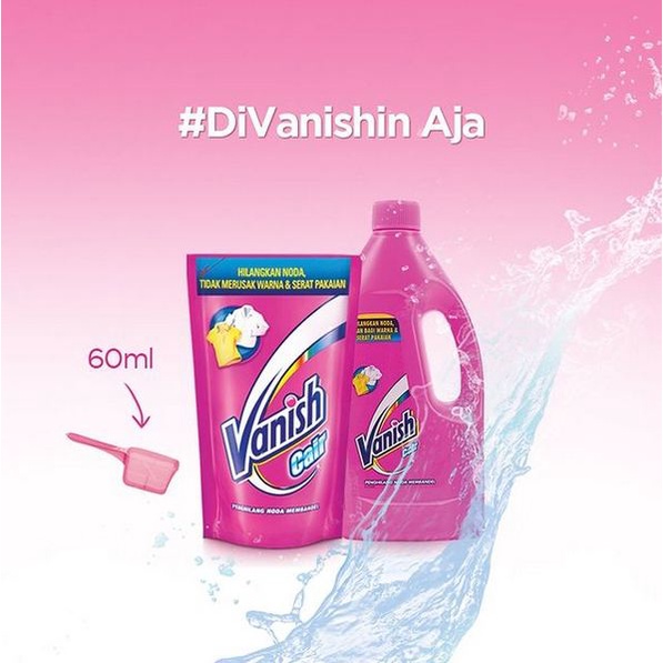 ORIGINAL Vanish Cair Penghilang Noda BOTOL 500ml / Vanish Cair Pink / HELLOMARTID