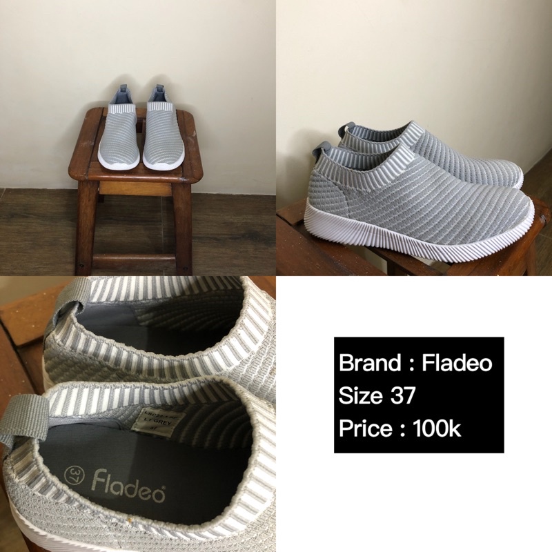 (PRELOVED) Sepatu wanita/sepatu fladeo wanita/sepatu olahraga wanita/sneaker wanita