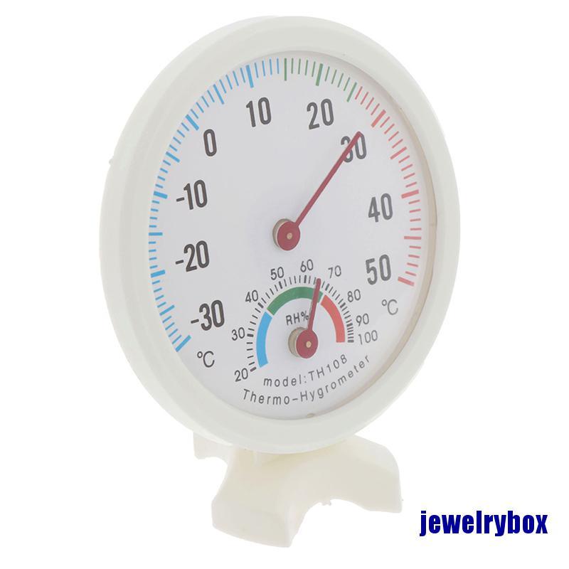 (Jewelrybox) Termometer / Higrometer Mini Untuk Indoor / Outdoor