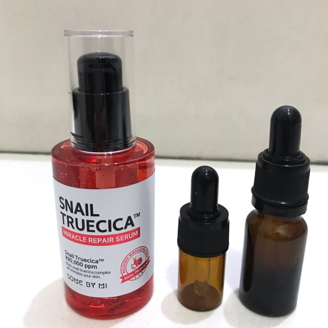 Some By Mi Snail Truecica Miracle Repair Serum Share in jar botol Somebymi Some By Me SomeByMe