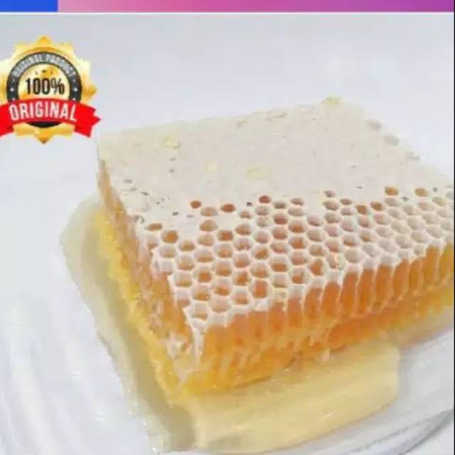 

MADU SARANG ASLI KWALITAS GRADE A 250 gram. SARANG MADU ORIGINAL